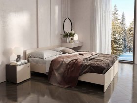 Кровать двухспальная 1,6м Гиза в Ленинском - leninskoe.mebel-nsk.ru | фото