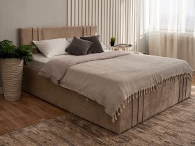 Кровать двуспальная 1,4м с подъем. мех. Леванте в Ленинском - leninskoe.mebel-nsk.ru | фото