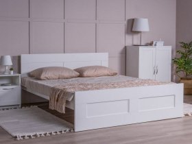 Кровать двуспальная 1,6м Сириус в Ленинском - leninskoe.mebel-nsk.ru | фото