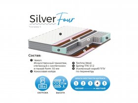 Матрас Silver Four в Ленинском - leninskoe.mebel-nsk.ru | фото