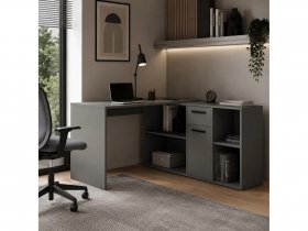 Стол письменный Лайт 03.245 (темно-серый) в Ленинском - leninskoe.mebel-nsk.ru | фото