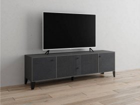 Тумба под ТВ Парус-10 (графит/гранит лофт) в Ленинском - leninskoe.mebel-nsk.ru | фото